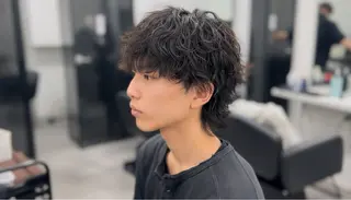 パーマ メンズ 児玉 進之助のヘアスタイル