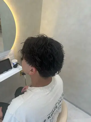 パーマ メンズ 艶カラー✨ ʜɪʀᴀʀɪのヘアスタイル