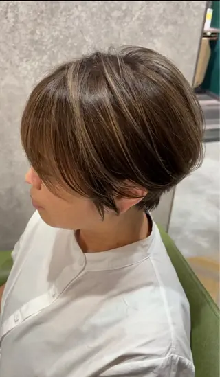ショート 白崎 隆人のヘアスタイル