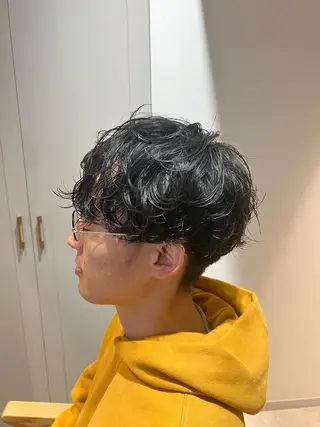 パーマ メンズ ⭕️メンズパーマ⭕️ 山口 裕太郎のヘアスタイル