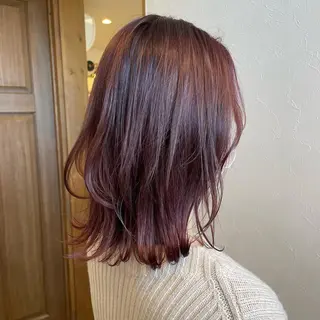 セミロング 🫧艶髪/ブリーチ 🐳honami🫧のヘアスタイル