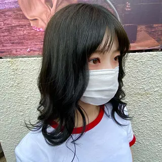 ミディアム カラー niconail 🧣ayu 📍烏山のネイルデザイン