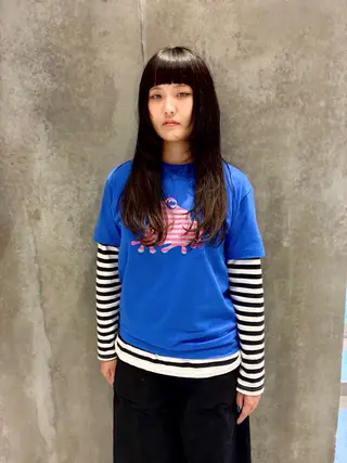 セミロング 篠江 廉のヘアスタイル