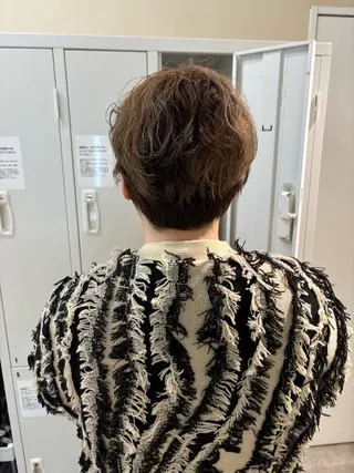 ショート カラー ヘアアレンジ 💟Opus // Mizuki🐕のヘアスタイル