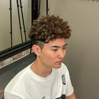 ショート パーマ メンズ 💈PRO SHOP WAVE 望愛💈のヘアスタイル