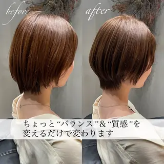 ショート カラー 表参道/個室シェア サロン/中山優介のヘアスタイル