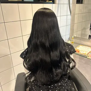 ロング カラー 表参道/透明感カラー /暗髪/ジュキヤのヘアスタイル