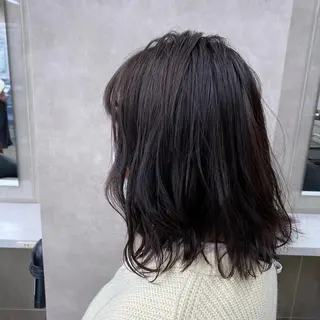 ミディアム 韓国風ベージュ🤎 赤みなし🌿横浜🤎のヘアスタイル