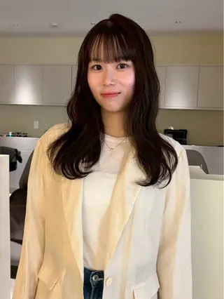 ロング 吉田 幸季のヘアスタイル