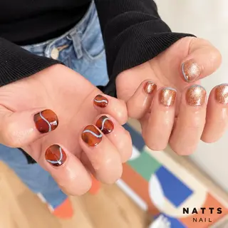 ネイル natts nail 夏希のネイルデザイン