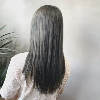 ロング カラー ブリーチなしWカラー メンズカット✨ワタベのヘアスタイル