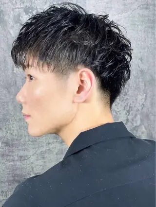 ショート パーマ 千葉 翔太のヘアスタイル
