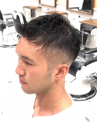 ショート メンズ カット無料/髪質改善 髪質根本改善/艶髪のヘアスタイル