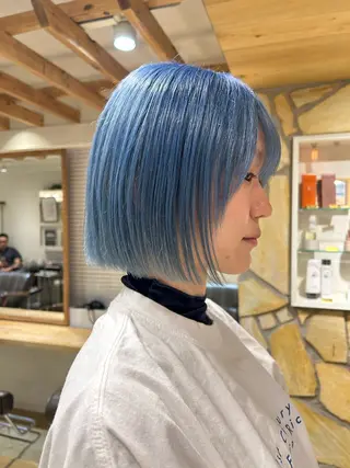 ショート カラー kawabe maikoのヘアスタイル