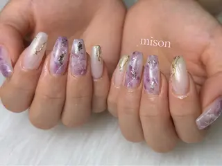 ネイル mison 安形友花のネイルデザイン