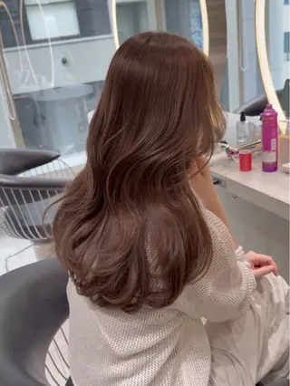 ロング ユナ hearts.店長のヘアスタイル