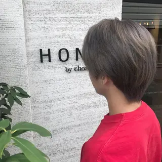ショート kiyono ⭐︎ダブルカラーのヘアスタイル