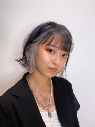 カラー デザインカラーウルフ 宙也のヘアスタイル