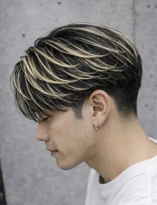 ショート カラー スパイキーショート/ 海外風特化/田代悠大のヘアスタイル