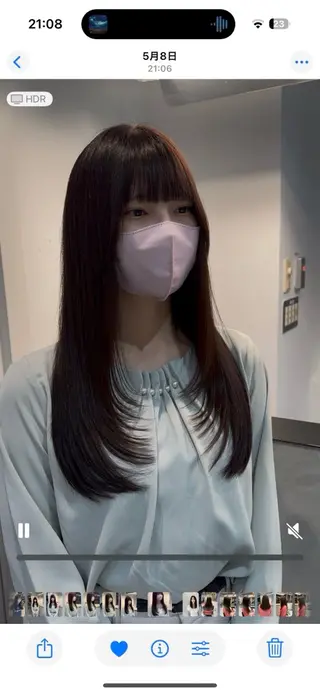 ロング 🐋湊 ゆうき 🫧のヘアスタイル