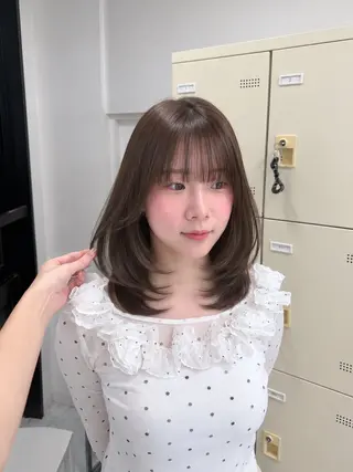 ロング カラー noa🎀美髪縮毛/ 透明感カラーのヘアスタイル