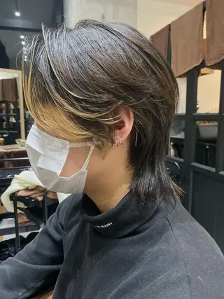 ミディアム カラー メンズ 似合う髪型見つけます AYAKAのヘアスタイル
