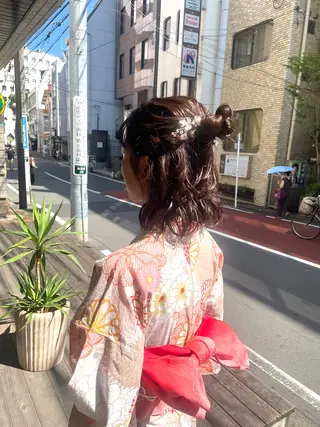 ヘアアレンジ このみ/透明感カラー /ヘアアレンジ🫧のヘアスタイル