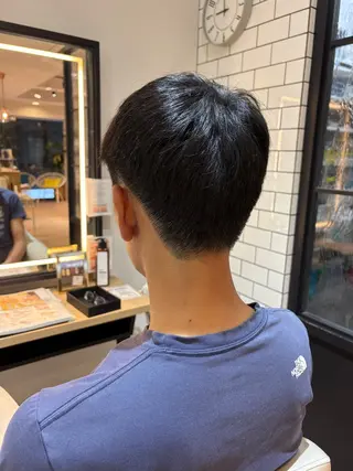 ショート メンズ 梅沢 優羽のヘアスタイル