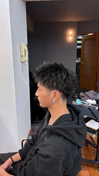 ショート メンズ メンズカット 髙橋創のヘアスタイル