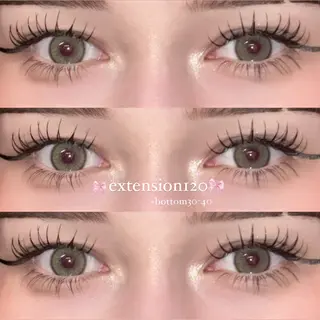 マツエク・マツパ eye senaのマツエク・マツパデザイン