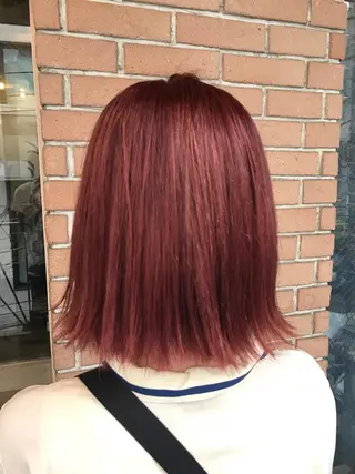 ミディアム カラー パーマ ヘアアレンジ メンズ キッズ ネイル マツエク・マツパ サロンドミルク 渋谷高比良のヘアスタイル