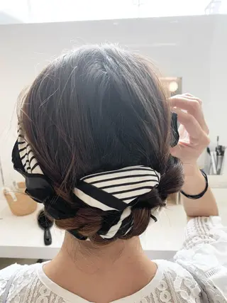 セミロング 北本 美幸のヘアスタイル