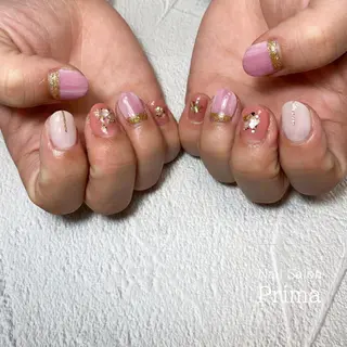 ショート ネイル SalonPrima 西院Nail&Eyeのネイルデザイン