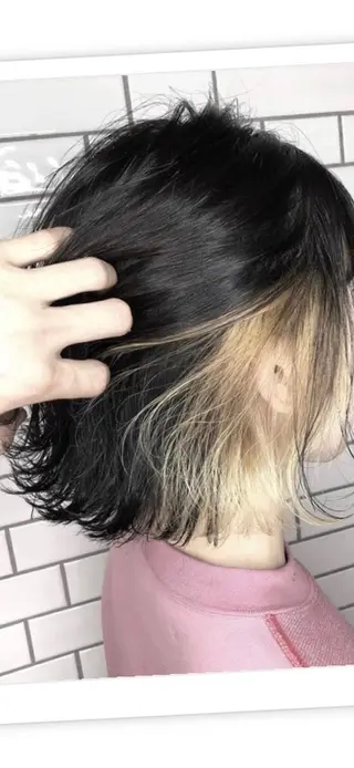 カラー Cecilhcir 店長コータのヘアスタイル