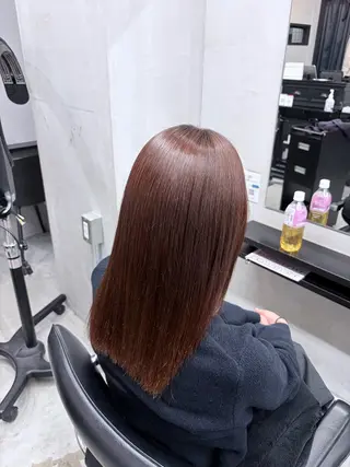ロング カラー パーマ Riho カットモデル様募集中のヘアスタイル