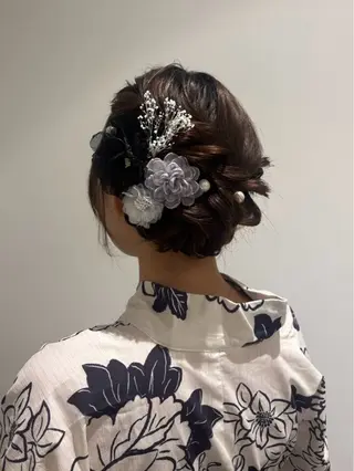 ヘアアレンジ 堀内 菜々美のヘアスタイル