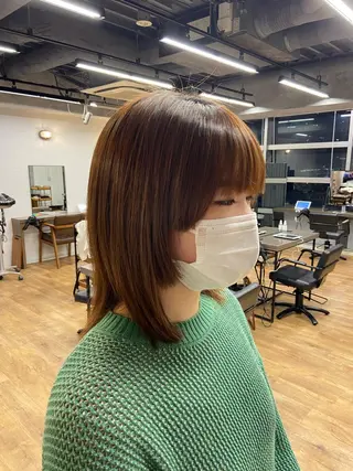 ミディアム 🌷久保田 優🌷のヘアスタイル