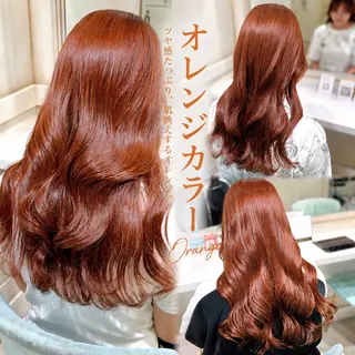 ロング カラー 透明感カラー🎀 みゆうのヘアスタイル