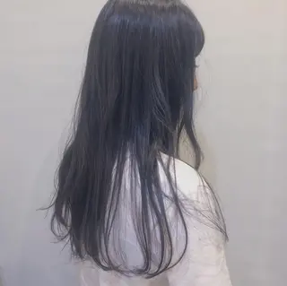 セミロング カラー 山中 直輝のヘアスタイル