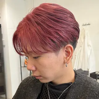 カラー メンズ メンズパーマ特化 三宅陸斗のヘアスタイル
