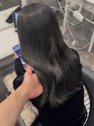 ロング 橋本 倫生のヘアスタイル