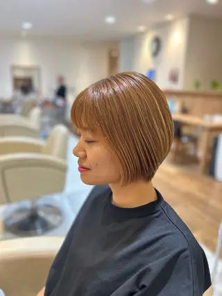 ショート カラー preak まりののヘアスタイル