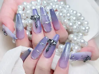 ネイル M🌷nail 長さだし専門店のネイルデザイン