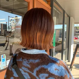 カラー コウノス マサコのヘアスタイル