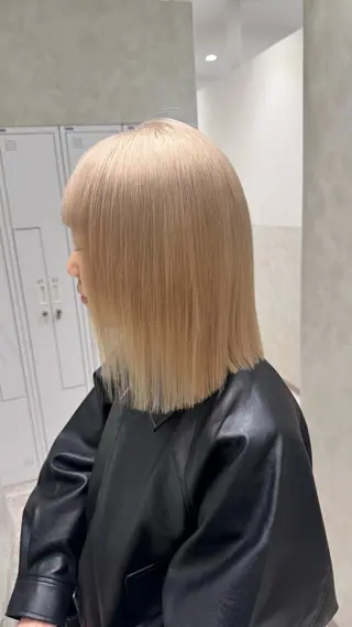 ショート カラー 札幌ブリーチカラー/ ダブルカラー/ドイのヘアスタイル