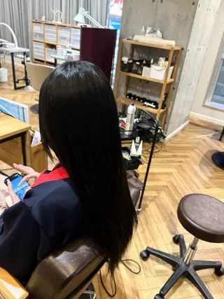 ロング sena エクステのヘアスタイル