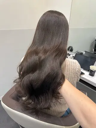 ロング カラー 矢野 晃平のヘアスタイル