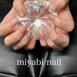 ネイル miyabi nail 桂川駅近くのネイルデザイン