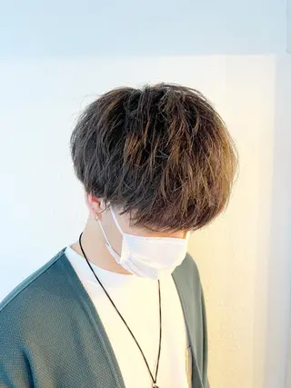 カラー パーマ ヘアアレンジ メンズ 名古屋駅/トップス タイリスト/大黒拓哉のヘアスタイル