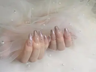 ネイル ワンホン韓国ちゅるん ネイル✨🎀AMIのネイルデザイン